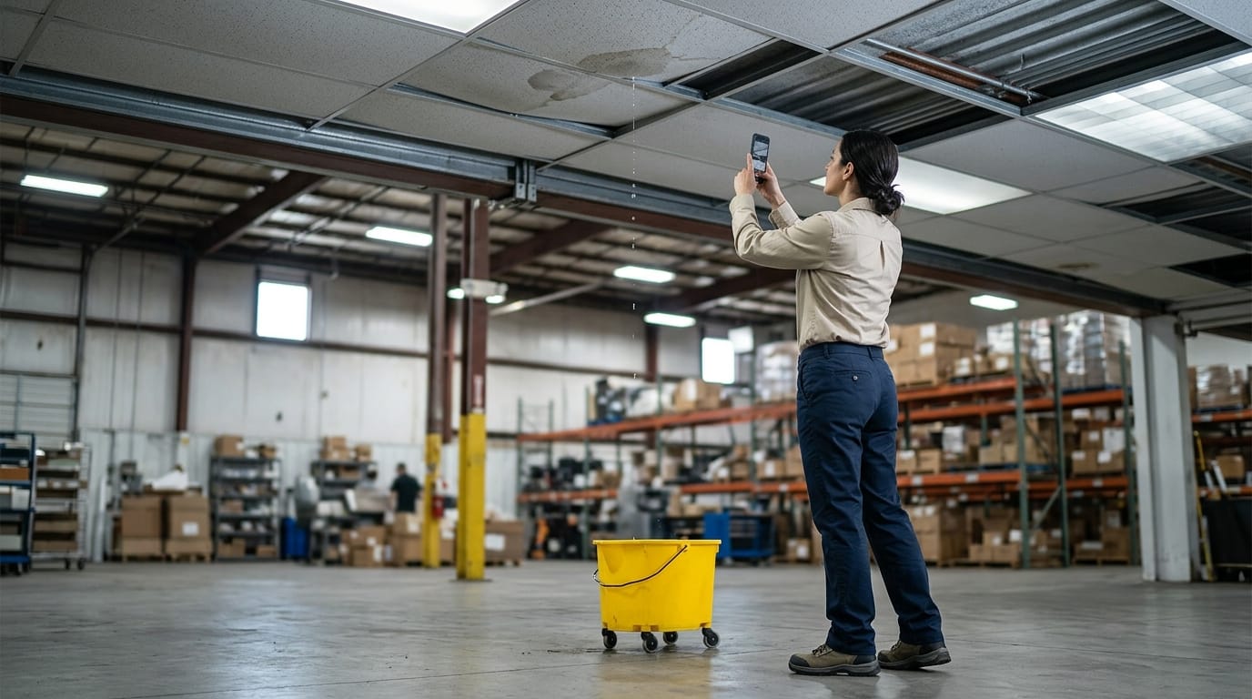 Commercial Roof Leak Repair: What to Do First, and What It Costs