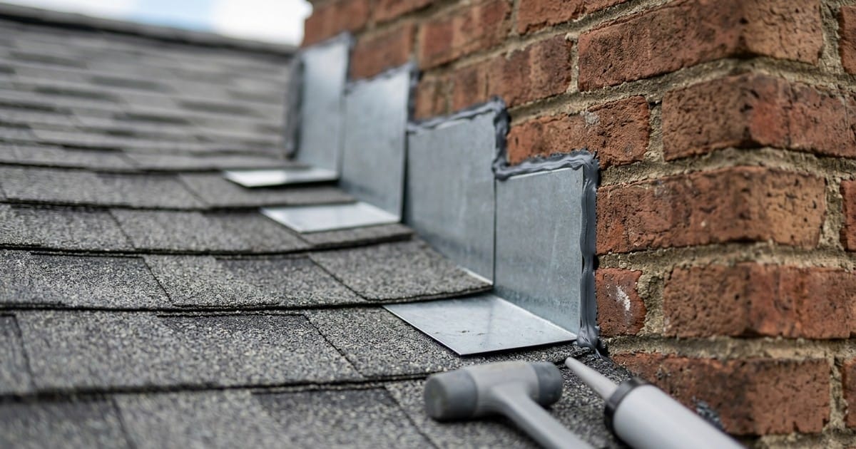 Roof Flashing: What It Does, and When Caulk Isn't Enough