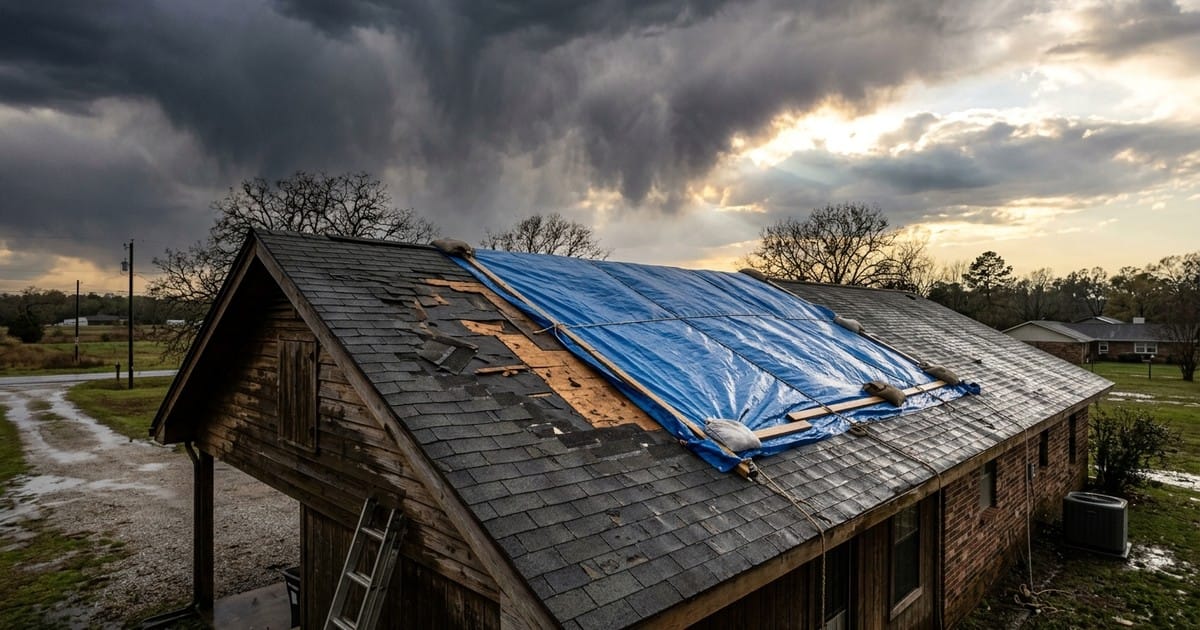 When Does Storm Damage Mean Full Roof Replacement, Not a Repair?