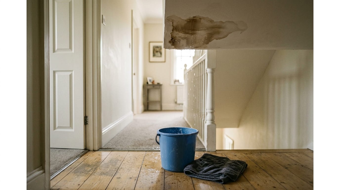 Emergency Roof Leak Repair: What to Do in the First 30 Minutes