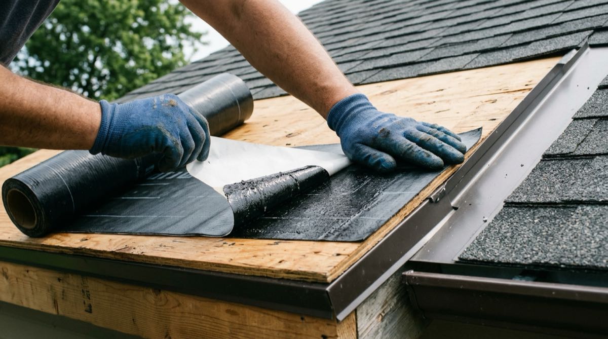 Ice-and-Water Shield and Roof Underlayment Explained