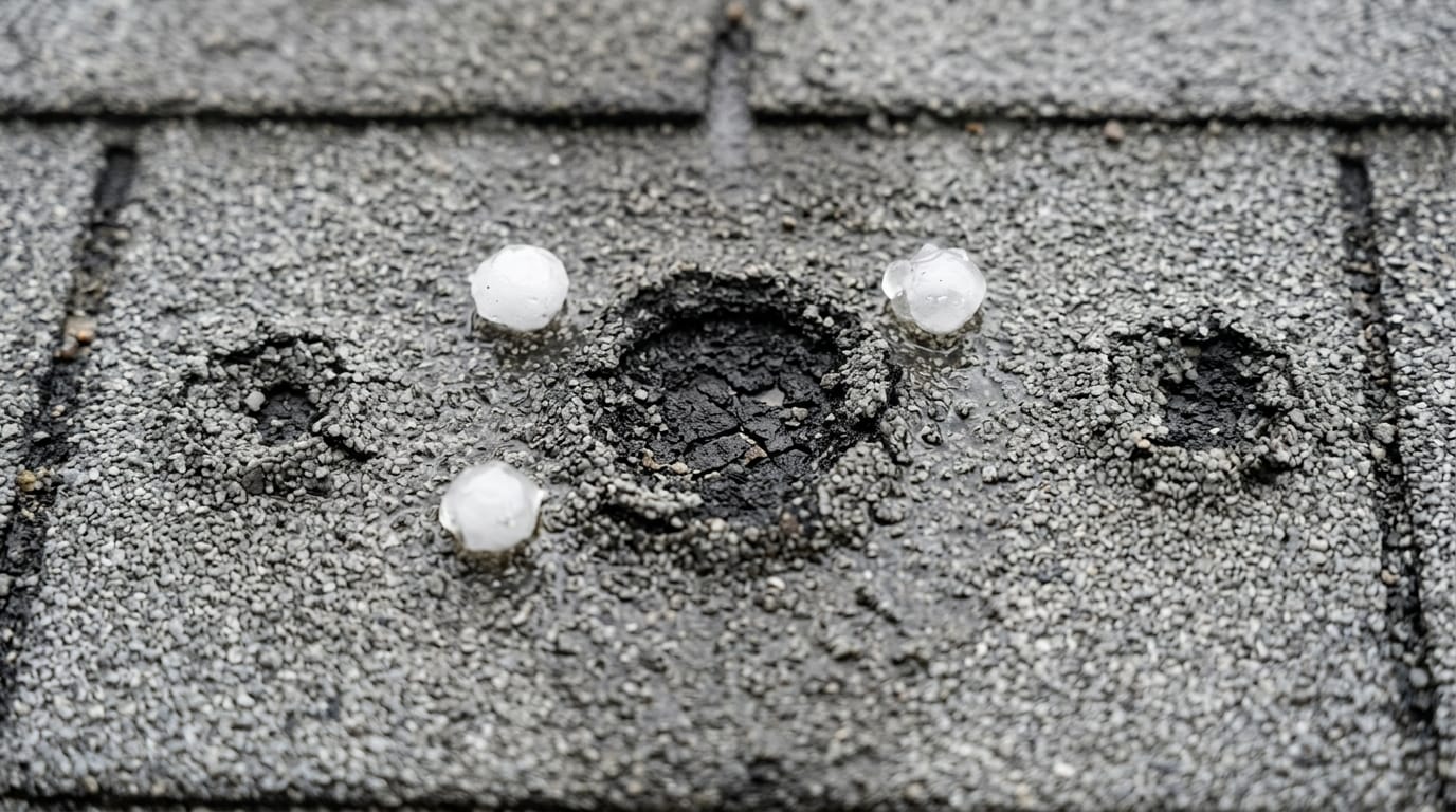 Storm Damage Roof Repair: How to Tell Hail from Wind, and What Gets Fixed